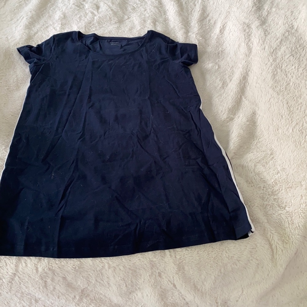 Navy blue T-shirt dress